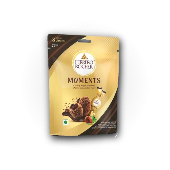 Ferrero Rocher Moments 8 pralines Pcs 46.4 gm